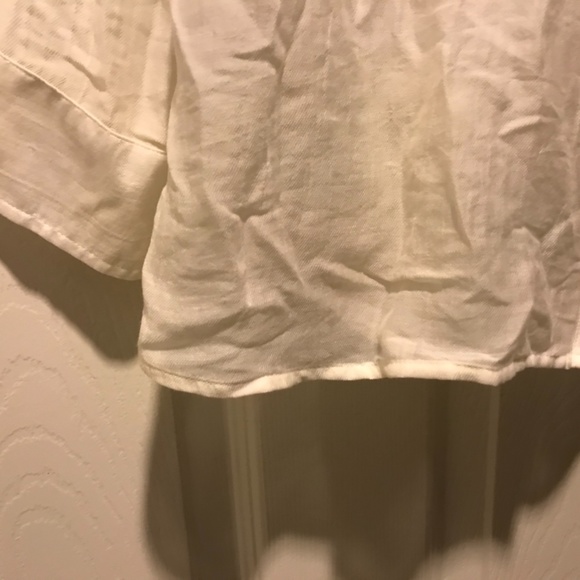 Express White Blouse Unquiet Fabric with Tags Button-down - Picture 6 of 10